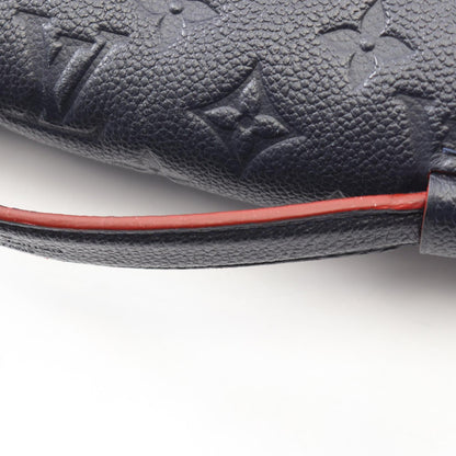 ポシェット メティス モノグラムアンプラント マリーヌルージュ 2WAY ハンドバッグ レザー ネイビー ルイヴィトン バッグ LOUIS VUITTON
