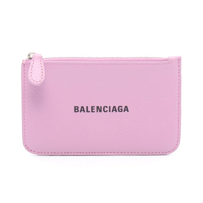 CASH ロング カードケース コインケース レザー ピンク バレンシアガ 財布・小物 BALENCIAGA