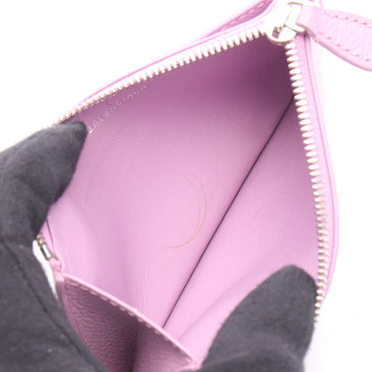 CASH ロング カードケース コインケース レザー ピンク バレンシアガ 財布・小物 BALENCIAGA