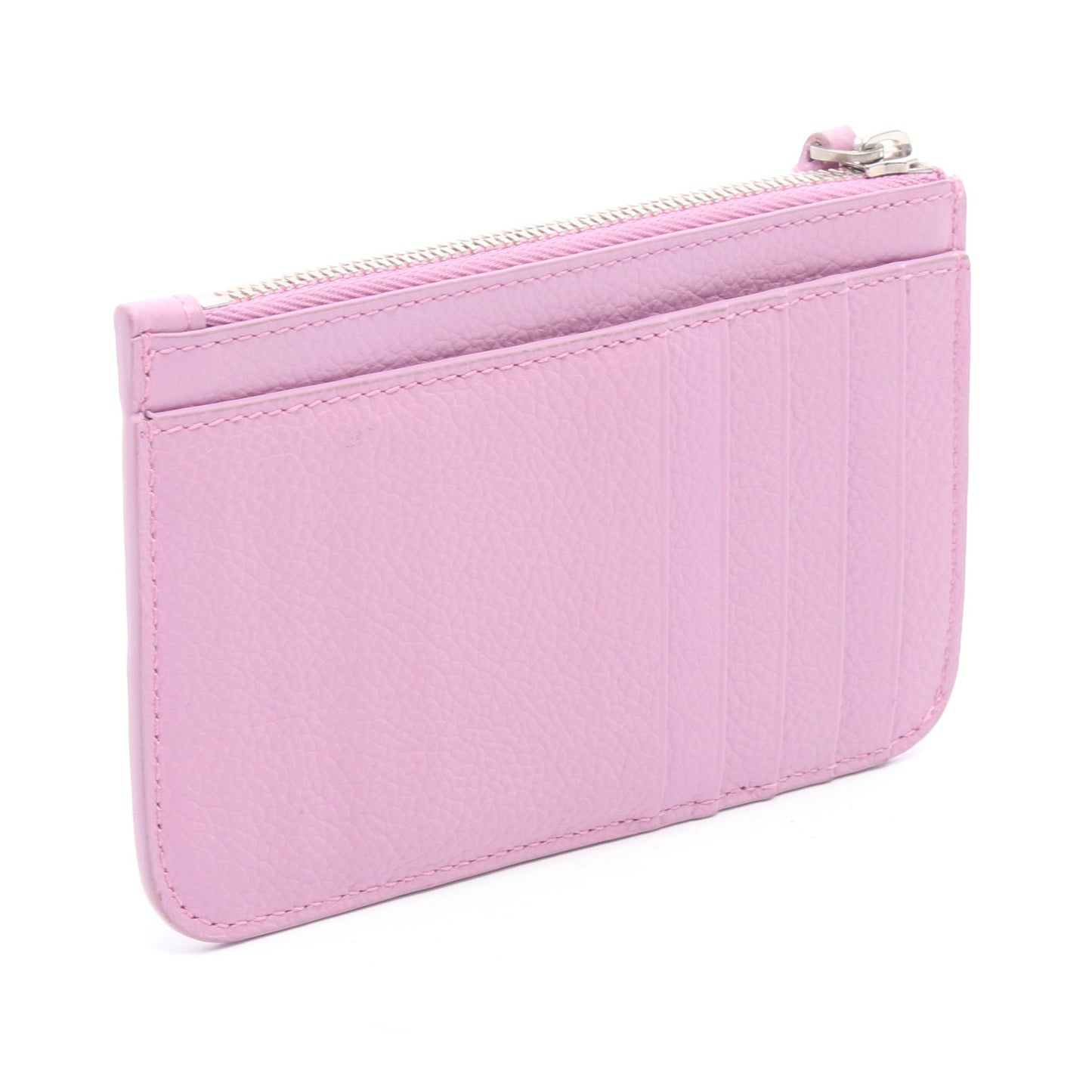 CASH ロング カードケース コインケース レザー ピンク バレンシアガ 財布・小物 BALENCIAGA