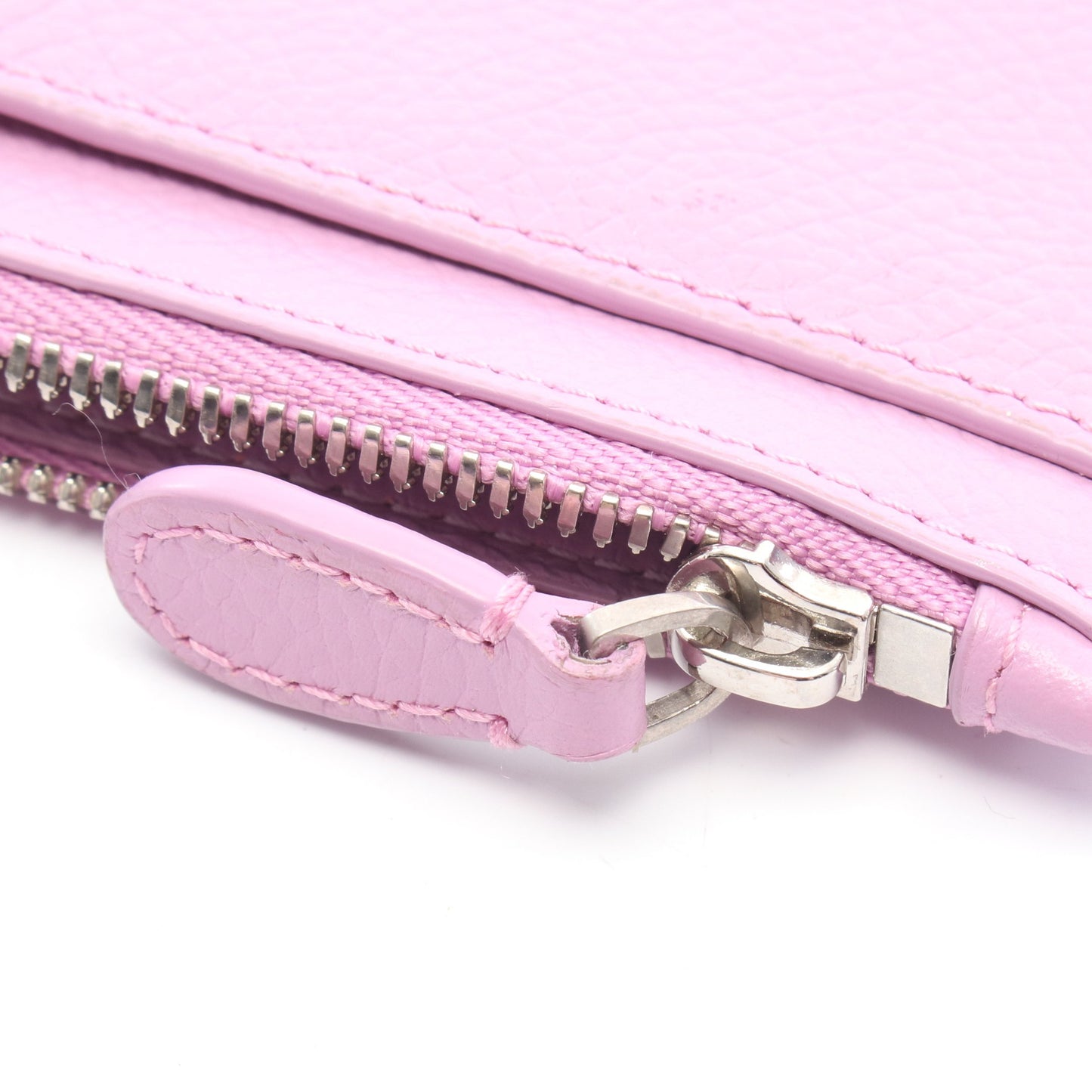 CASH ロング カードケース コインケース レザー ピンク バレンシアガ 財布・小物 BALENCIAGA