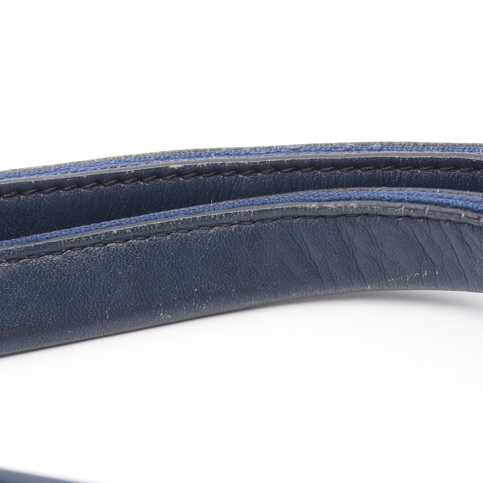 NAVY CABAS ネイビーカバ M 2WAY ハンドバッグ トートバッグ キャンバス レザー ホワイト ネイビー バレンシアガ バッグ BALENCIAGA