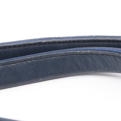 NAVY CABAS ネイビーカバ M 2WAY ハンドバッグ トートバッグ キャンバス レザー ホワイト ネイビー バレンシアガ バッグ BALENCIAGA