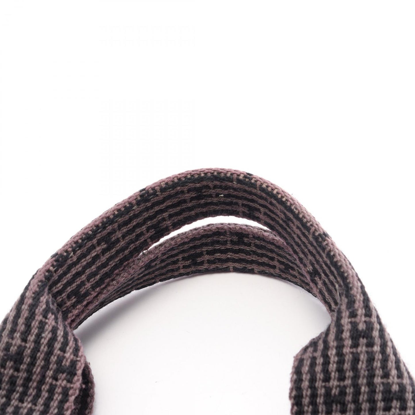 エールラインPM ハンドバッグ トートバッグ ナイロンキャンバス ダークグレー シルバー金具 エルメス バッグ HERMES