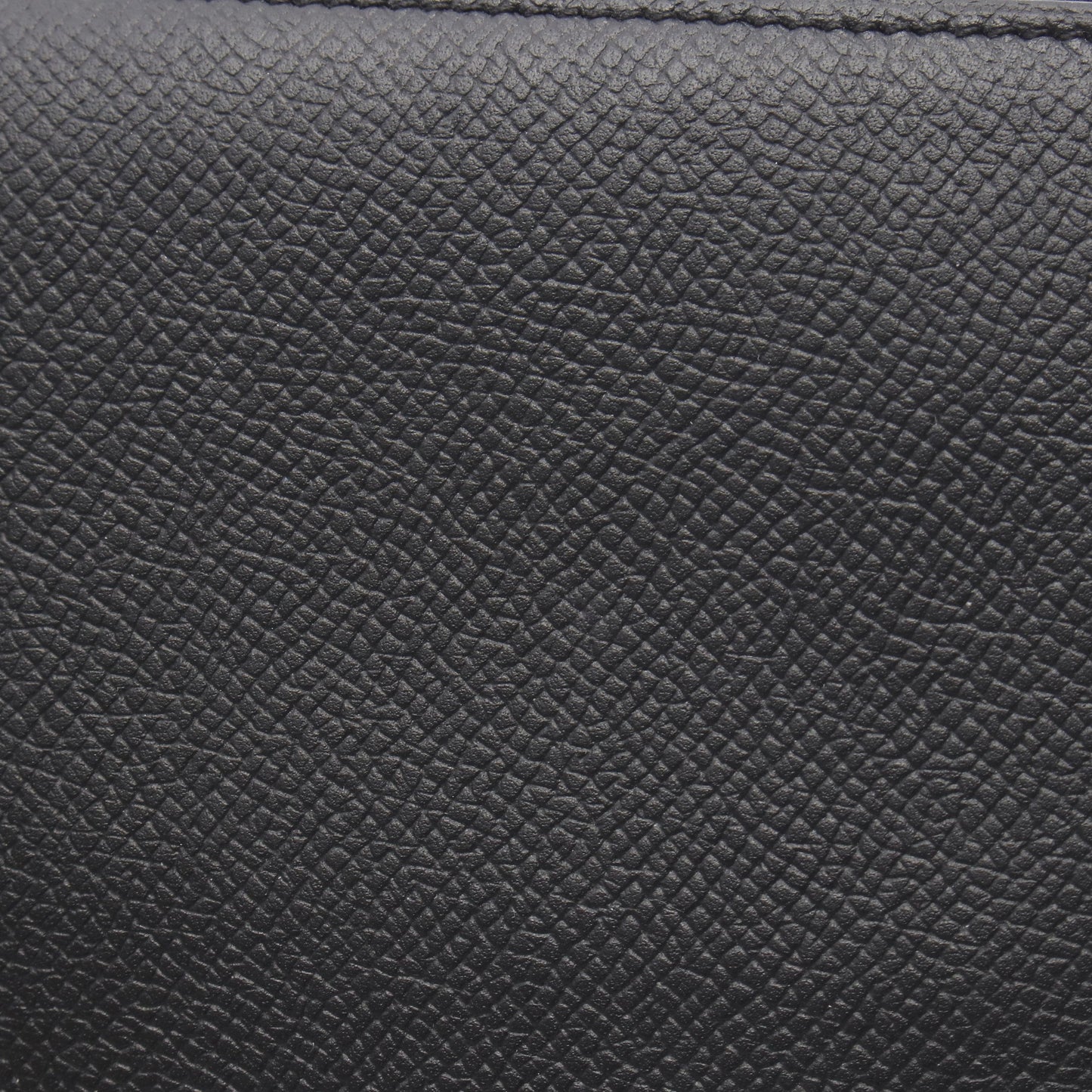 アザップロング シルクイン ラウンドファスナー長財布 ヴォーエプソン ブラック シルバー金具 X刻印 エルメス 財布・小物 HERMES