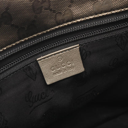 GGインプリメ ショルダーバッグ PVC レザー ブロンズ グッチ バッグ GUCCI