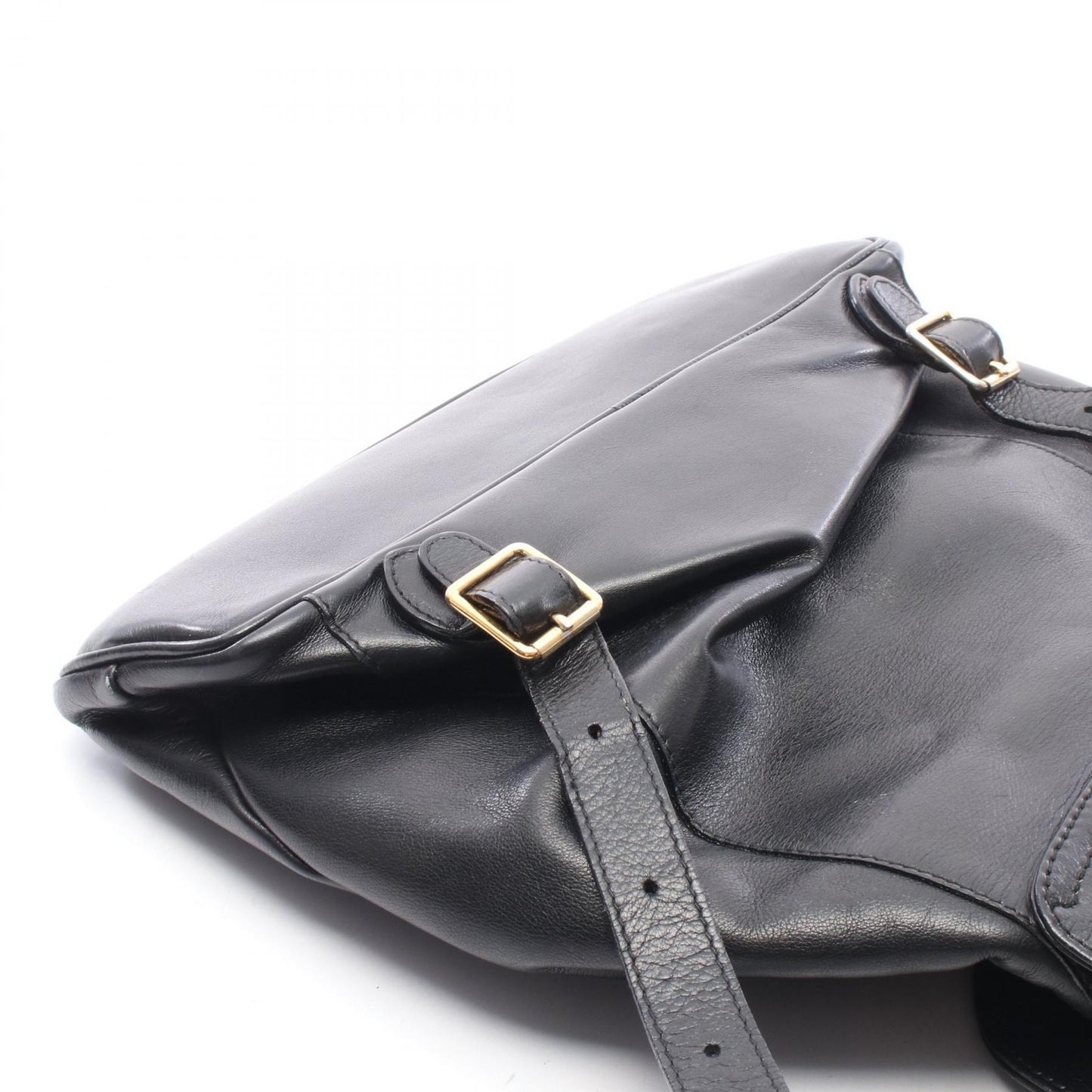 バンブー バックパック リュックサック レザー ブラック グッチ バッグ GUCCI