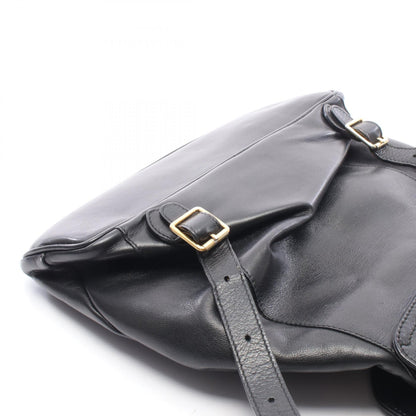 バンブー バックパック リュックサック レザー ブラック グッチ バッグ GUCCI