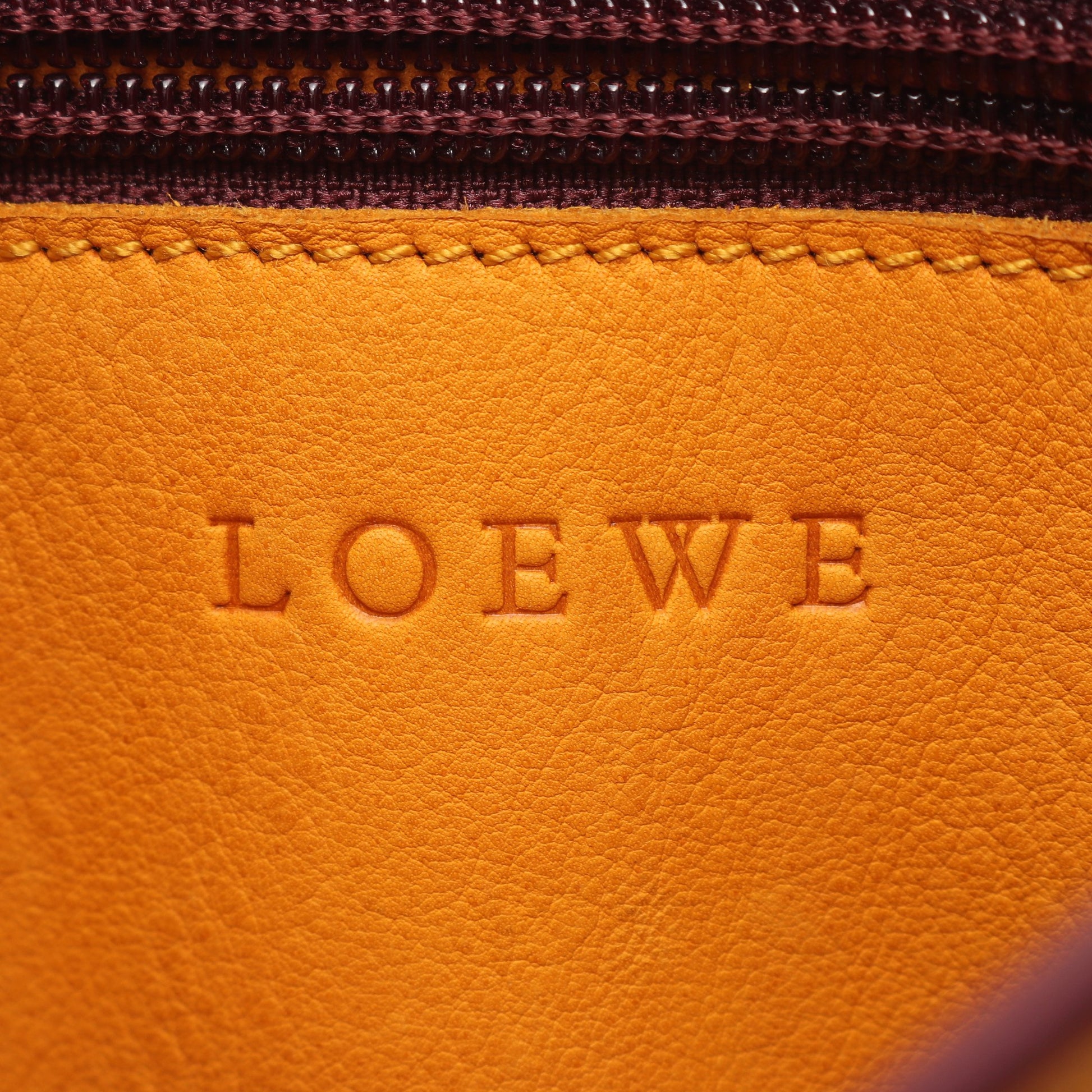 アナグラム ショルダーバッグ トートバッグ スエード レザー オレンジイエロー ボルドー ロエベ バッグ LOEWE
