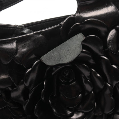 ロアトリエ バッグ 03 ローズ エディション ハンドバッグ レザー ブラック ヴァレンティノ バッグ VALENTINO