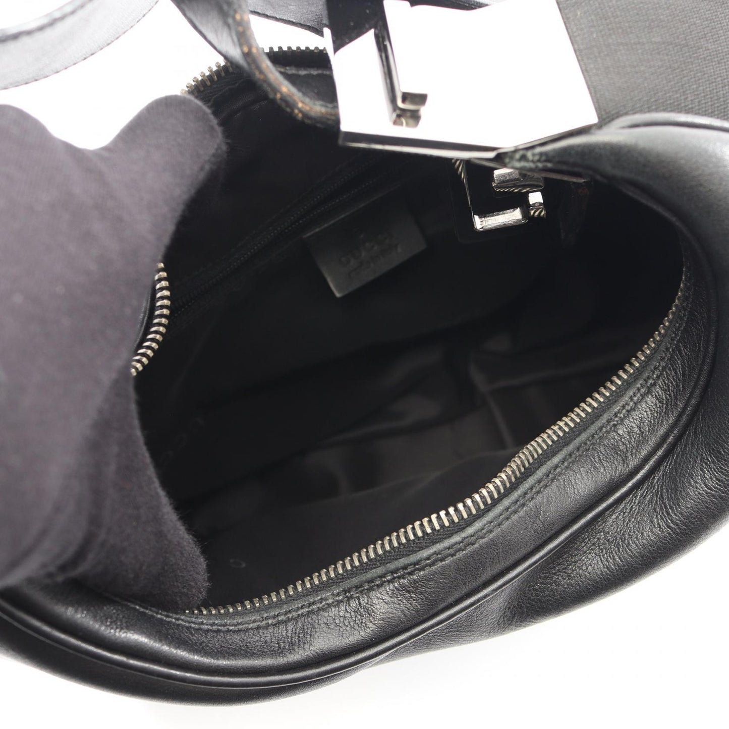 ショルダーバッグ レザー ブラック グッチ バッグ GUCCI