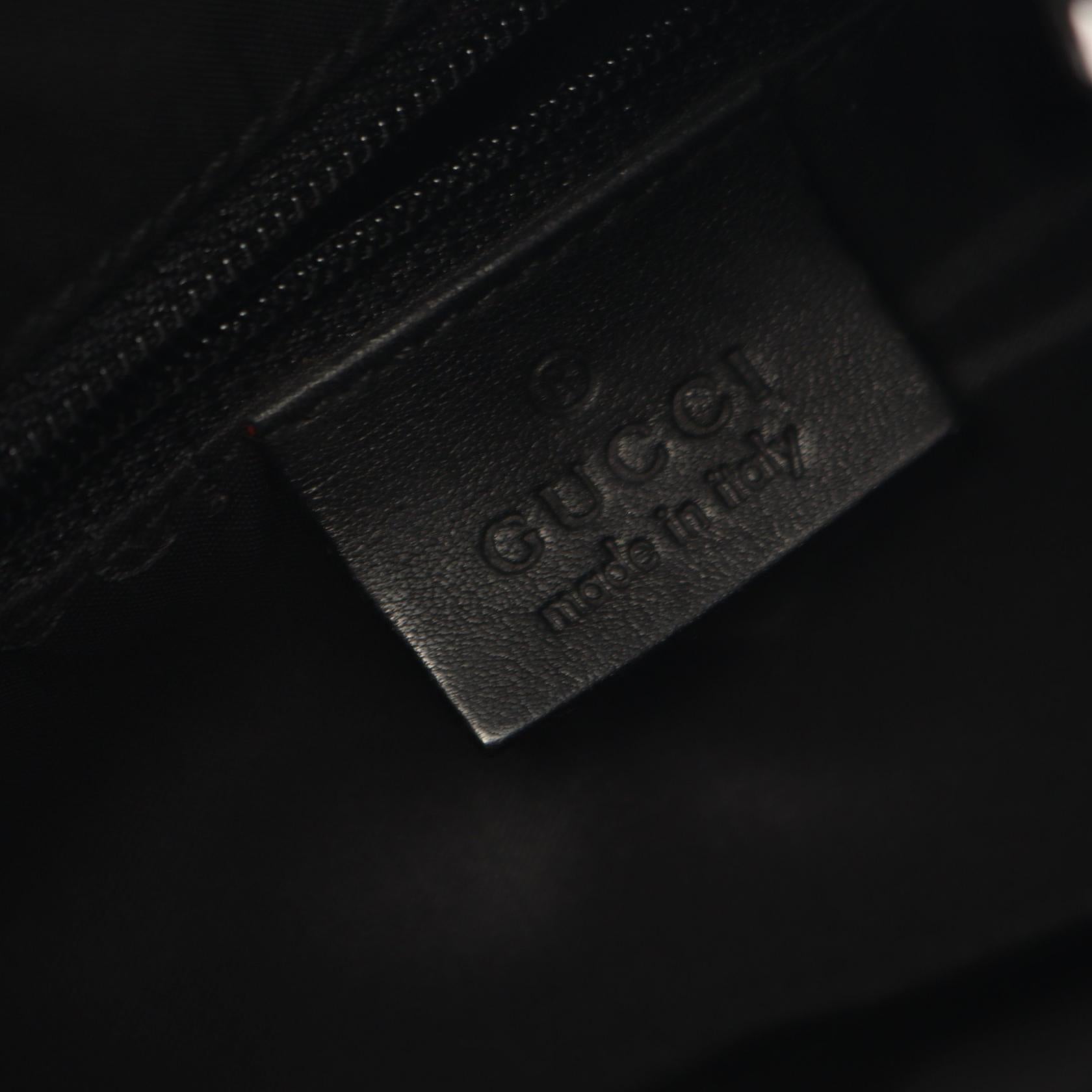 ショルダーバッグ レザー ブラック グッチ バッグ GUCCI