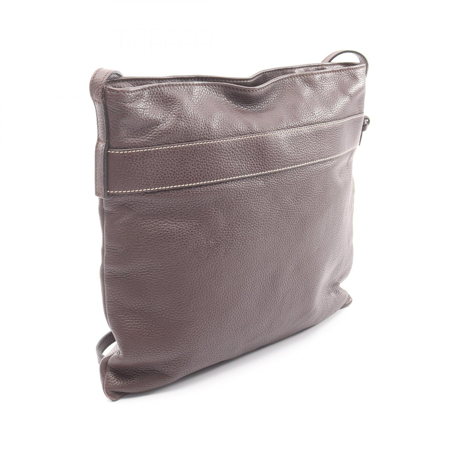 ショルダーバッグ レザー ブラウン ロエベ バッグ LOEWE