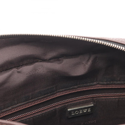 ショルダーバッグ レザー ブラウン ロエベ バッグ LOEWE