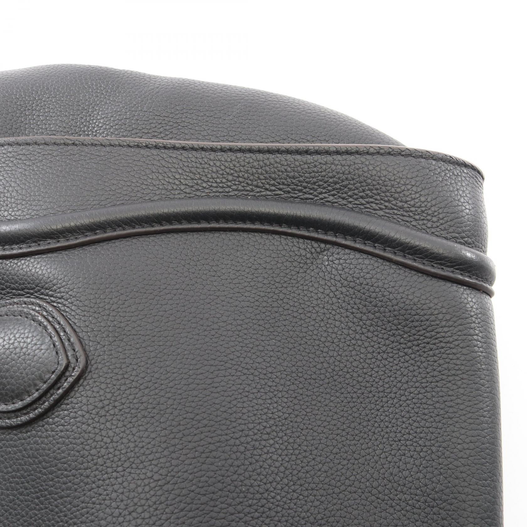 ラゲージ ミニショッパー ハンドバッグ レザー ブラック セリーヌ バッグ CELINE