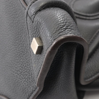 ラゲージ ミニショッパー ハンドバッグ レザー ブラック セリーヌ バッグ CELINE