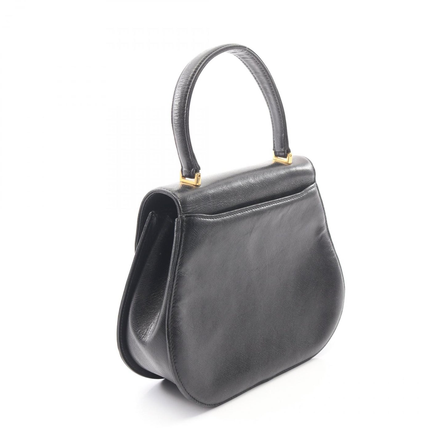 ターンロック 2WAY ハンドバッグ レザー ブラック ジバンシィ バッグ GIVENCHY