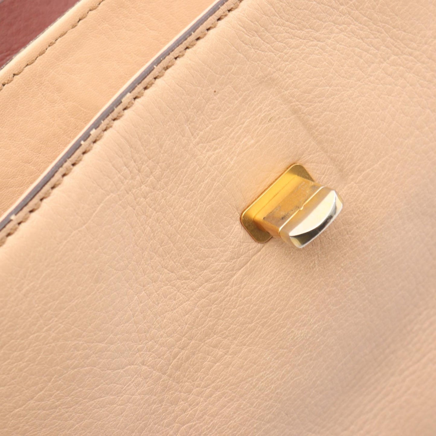 2WAY ハンドバッグ レザー ピンクベージュ オレンジ ボルドー エムシーエム バッグ MCM