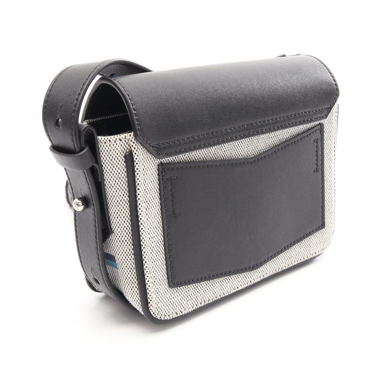 ショルダーバッグ キャンバス レザー ブラック ブルー グレー ジバンシィ バッグ GIVENCHY