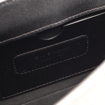 ショルダーバッグ キャンバス レザー ブラック ブルー グレー ジバンシィ バッグ GIVENCHY