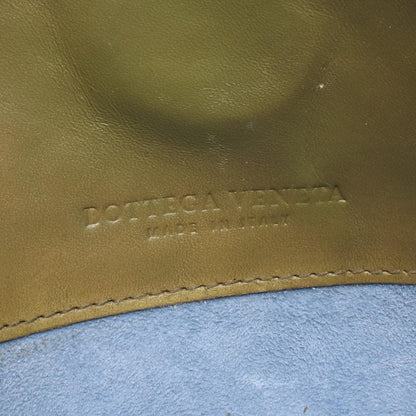 イントレチャート ショルダーバッグ レザー ゴールド カーキグリーン ボッテガヴェネタ バッグ BOTTEGA VENETA