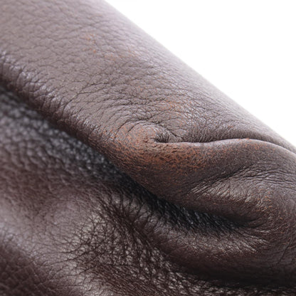 イントレチャート ハンドバッグ トートバッグ レザー ダークブラウン ボッテガヴェネタ バッグ BOTTEGA VENETA