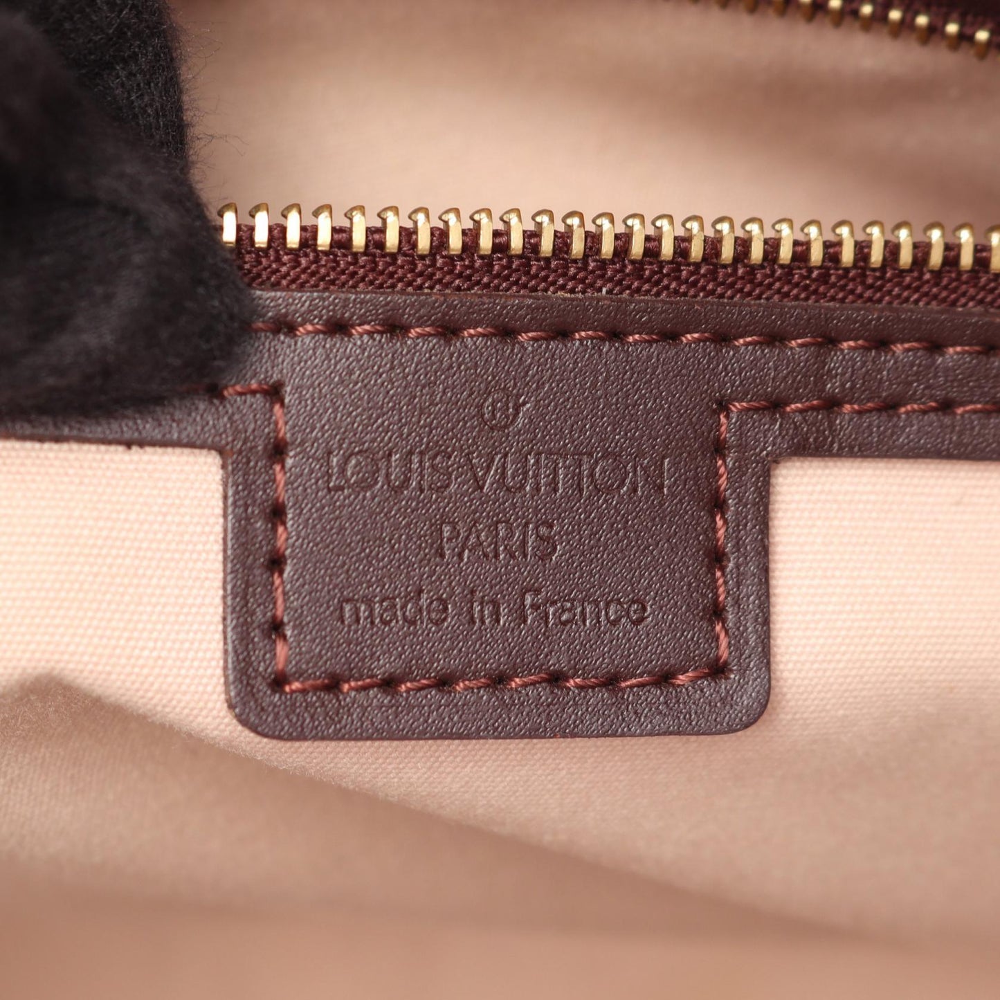 ルシーユGM モノグラムミニ スリーズ ハンドバッグ トートバッグ キャンバス レザー ボルドー ルイヴィトン バッグ LOUIS VUITTON