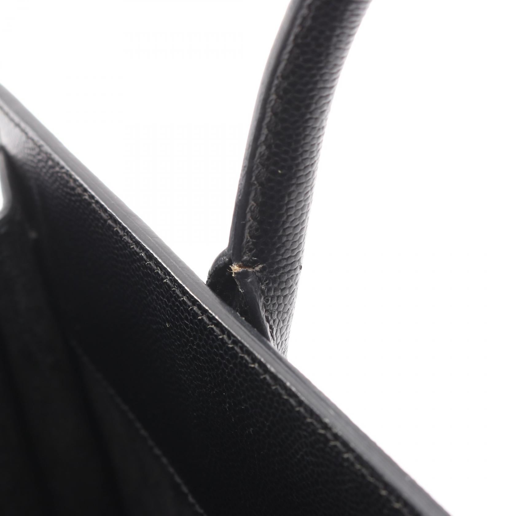 クラシック ナノ サックドジュール スタッズ 2WAY ハンドバッグ レザー ブラック サンローランパリ バッグ SAINT LAURENT PARIS