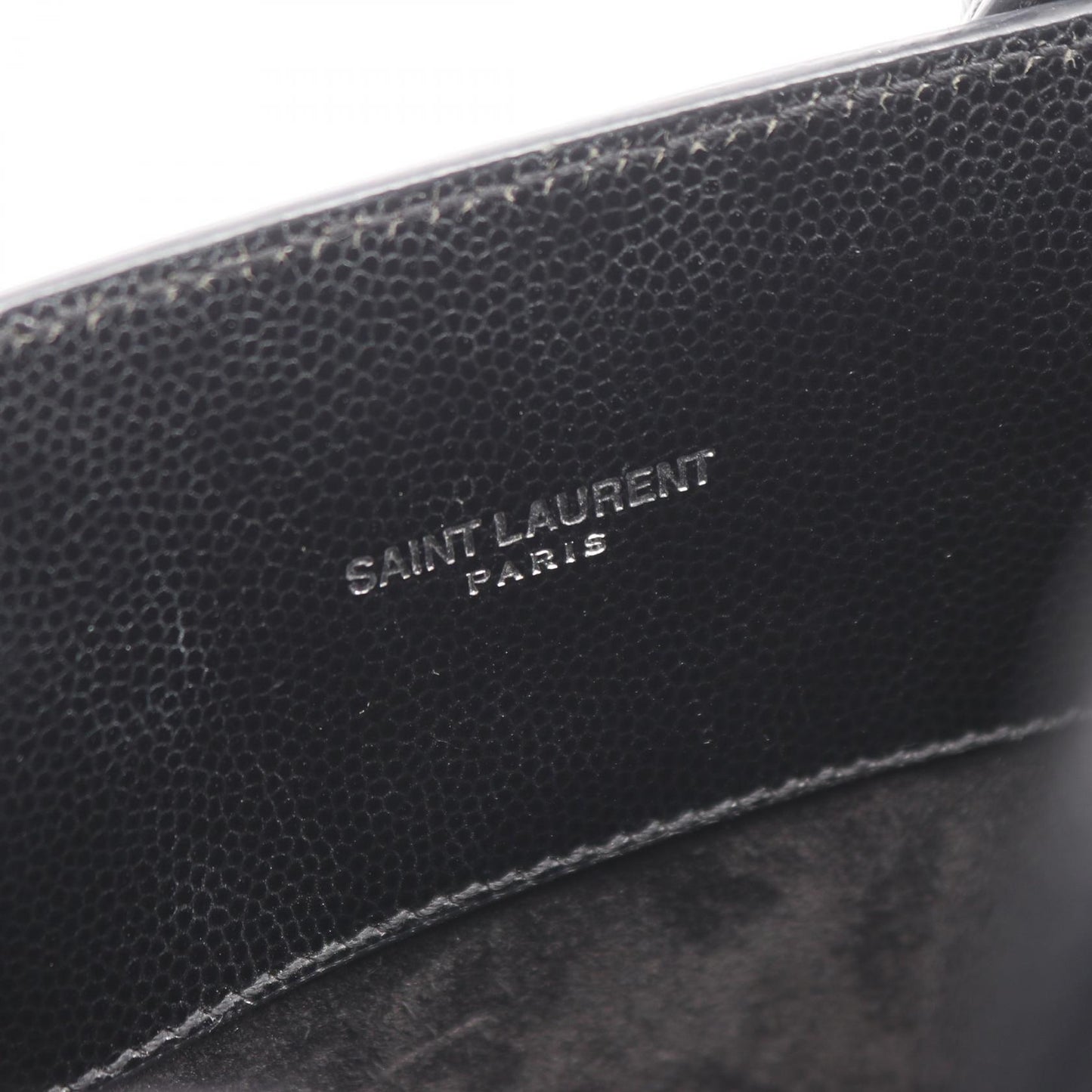 クラシック ナノ サックドジュール スタッズ 2WAY ハンドバッグ レザー ブラック サンローランパリ バッグ SAINT LAURENT PARIS