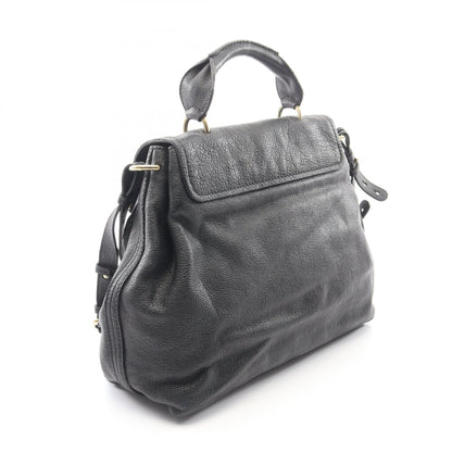 エルシー 2WAY ハンドバッグ レザー ブラック クロエ バッグ Chloe
