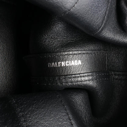 NAVY CABAS S ネイビーカバ ハンドバッグ トートバッグ レザー ブラック バレンシアガ バッグ BALENCIAGA