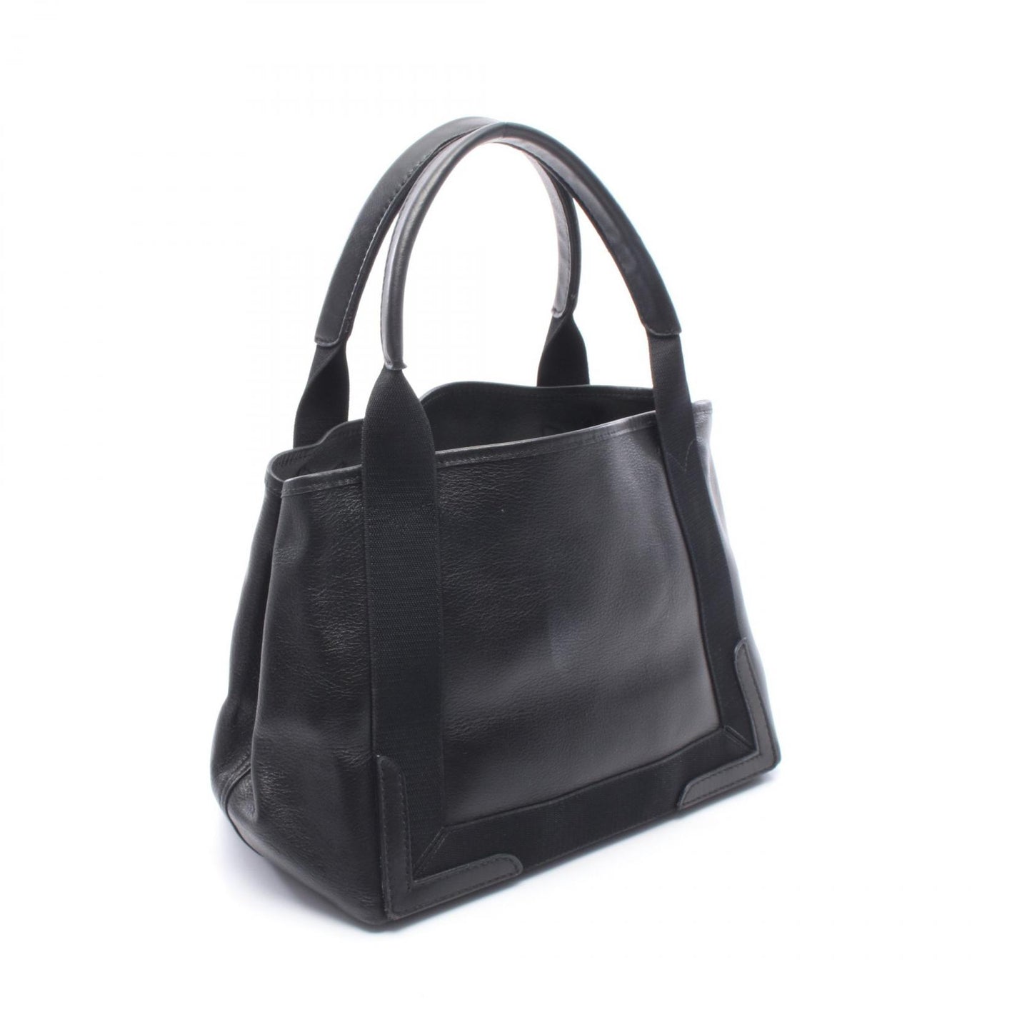 NAVY CABAS S ネイビーカバ ハンドバッグ トートバッグ レザー ブラック バレンシアガ バッグ BALENCIAGA