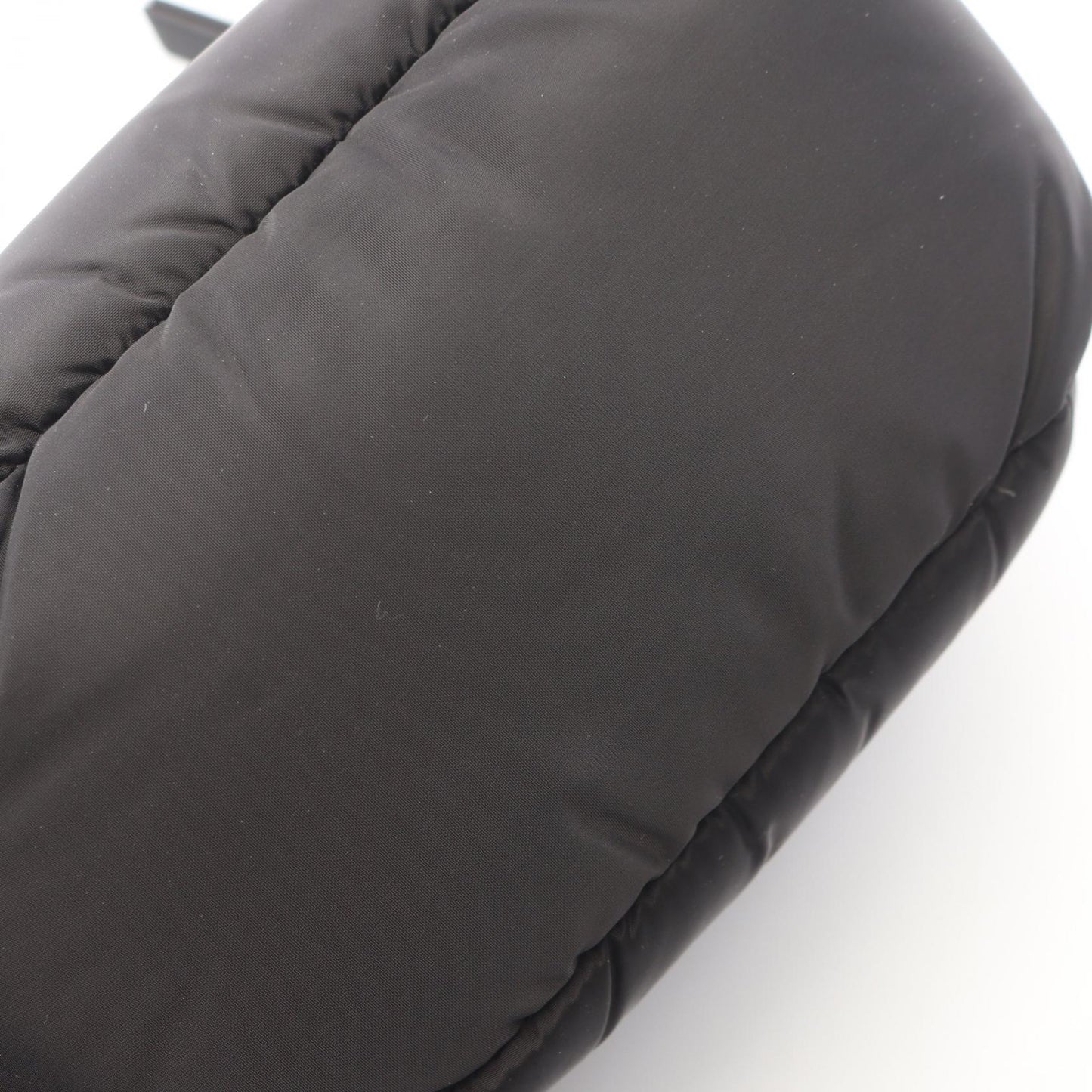 MICRO CARADOC 2WAY ハンドバッグ ナイロン レザー ブラック モンクレール バッグ MONCLER