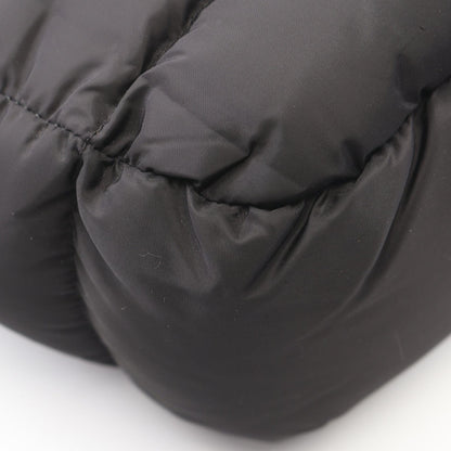 MICRO CARADOC 2WAY ハンドバッグ ナイロン レザー ブラック モンクレール バッグ MONCLER