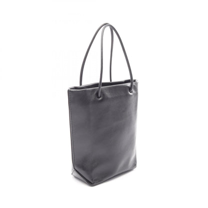 エッセンシャルトートPM ハンドバッグ トートバッグ レザー ブラック シルバー金具 シャネル バッグ CHANEL