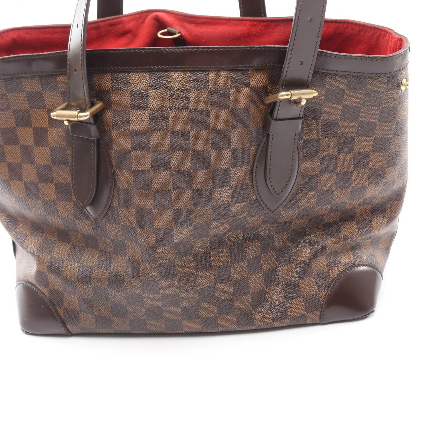ハムステッドMM ダミエエベヌ ショルダーバッグ トートバッグ PVC レザー ブラウン ルイヴィトン バッグ LOUIS VUITTON