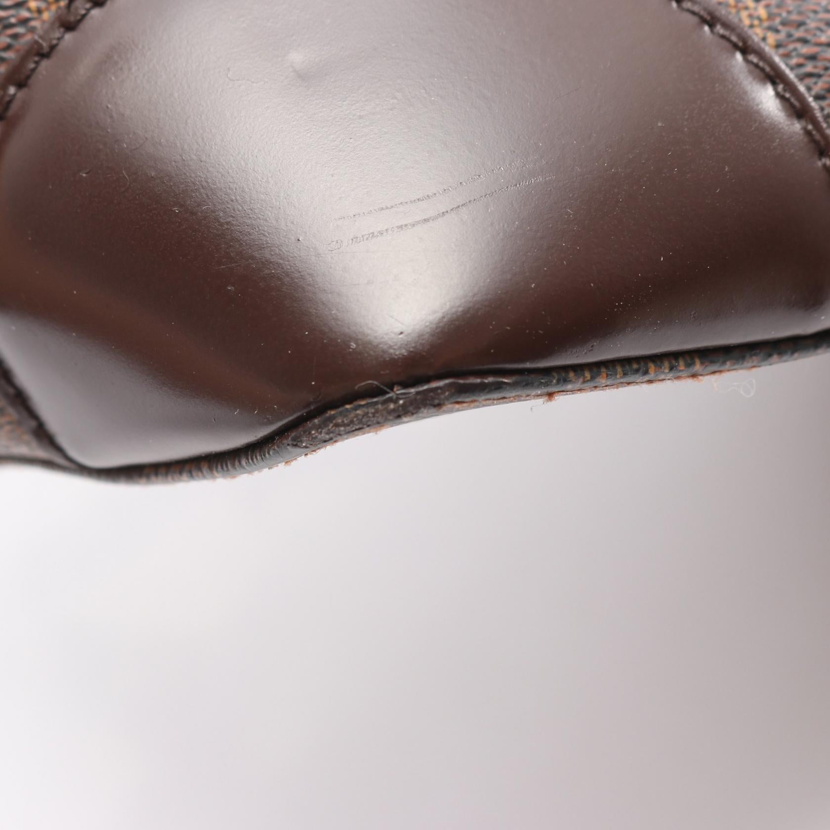 ハムステッドMM ダミエエベヌ ショルダーバッグ トートバッグ PVC レザー ブラウン ルイヴィトン バッグ LOUIS VUITTON