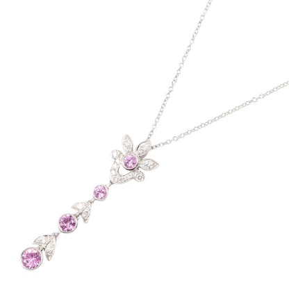 ネックレス ネックレス PT950 ダイヤモンド プラチナ ピンク クリア ティファニー アクセサリー TIFFANY & Co.