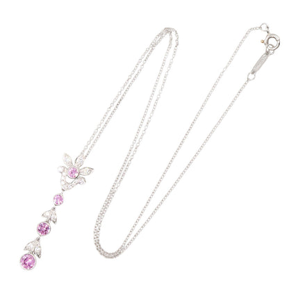 ネックレス ネックレス PT950 ダイヤモンド プラチナ ピンク クリア ティファニー アクセサリー TIFFANY & Co.