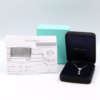 ネックレス ネックレス PT950 ダイヤモンド プラチナ ピンク クリア ティファニー アクセサリー TIFFANY & Co.