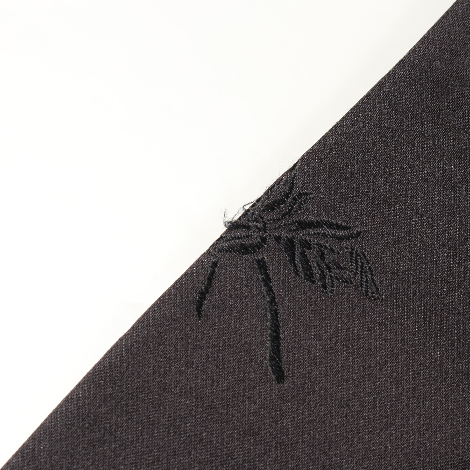 刺繍 総柄 テーラードジャケット シルク ブラック ゴールド エルメス アウター HERMES