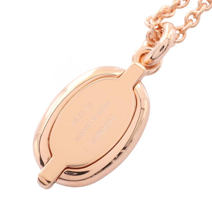 シェーヌダンクル ミニマイヨンPM ネックレス GP ピンクゴールド ブラック エルメス アクセサリー HERMES