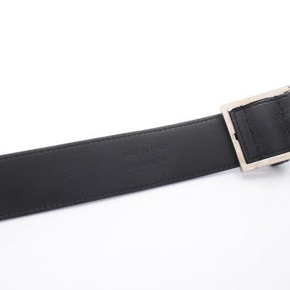 ドット シルバー金具 ベルト レザー ブラック ディオールオム 財布・小物 Dior HOMME