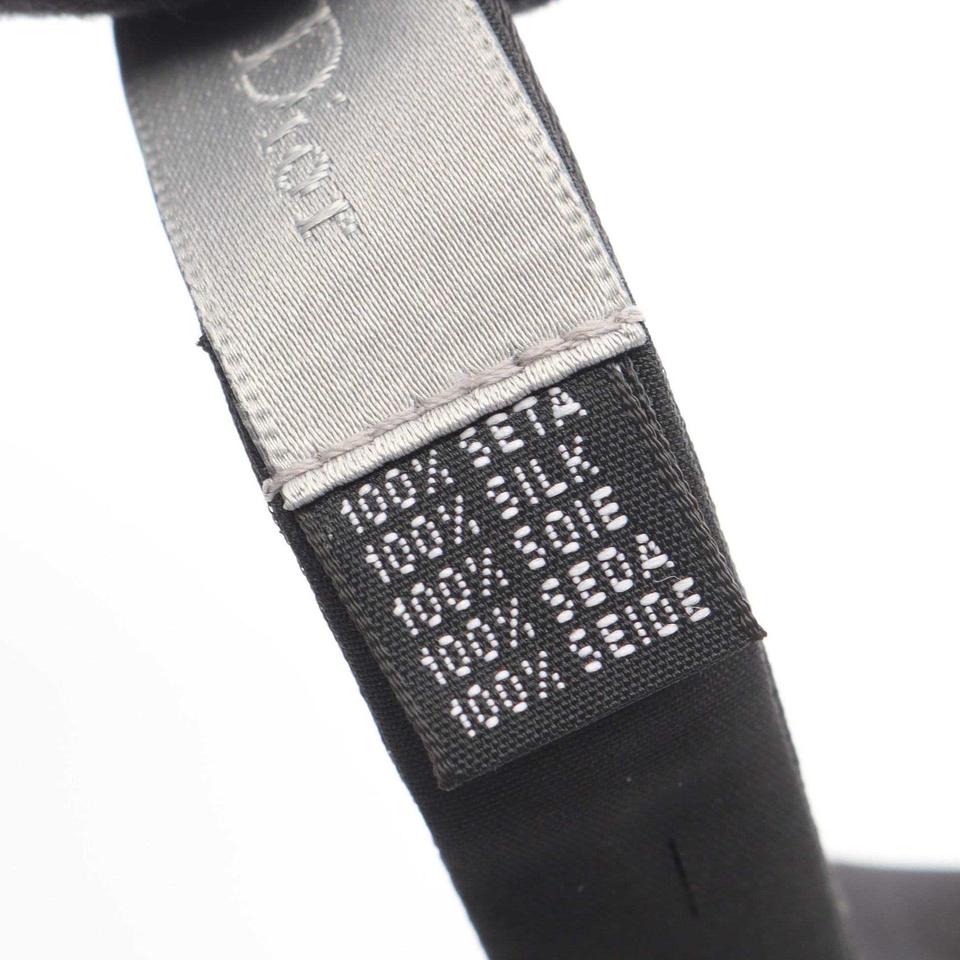 ビー 蝶ネクタイ シルク ブラック ディオールオム 財布・小物 Dior HOMME