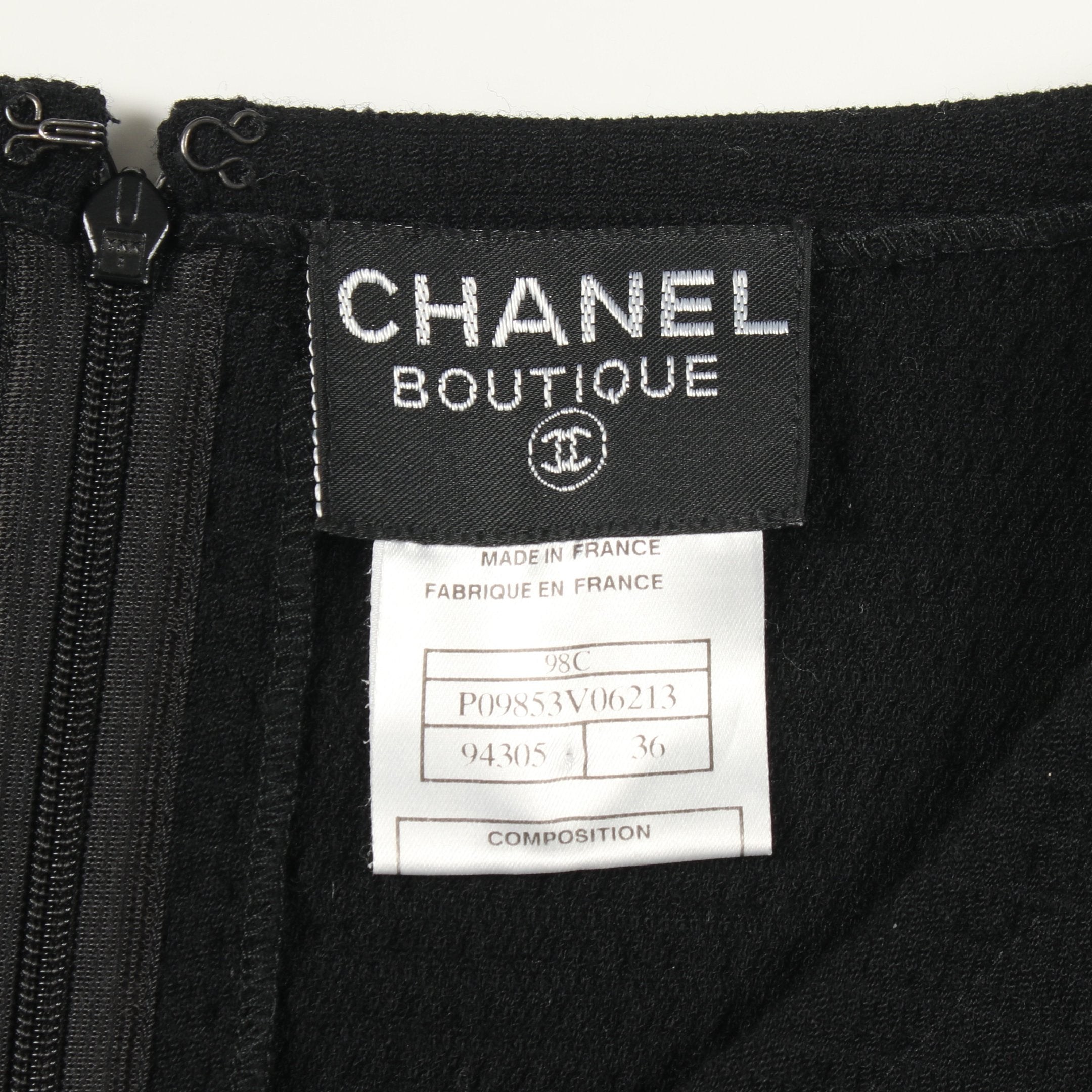 CHANEL シャネル ココマーク ラメ カットソー 半袖ワンピース コットン ブラック レディース P70461K10042 ココマークボタン ニットワンピース 半袖 コットン ブラック シャネル