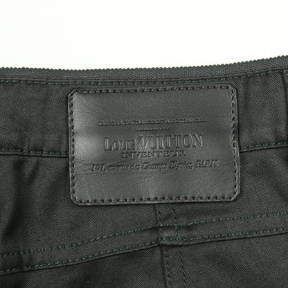 デニムパンツ コットン グリーン ルイヴィトン ボトムス LOUIS VUITTON