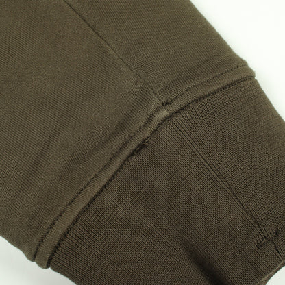 クルーネック スウェットシャツ コットン カーキグリーン ストーンアイランド トップス Stone Island