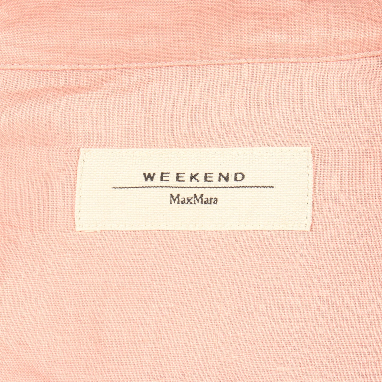 WERNER ワーナー 長袖 シャツ リネン ピンク マックスマーラウィークエンド トップス Max Mara Weekend