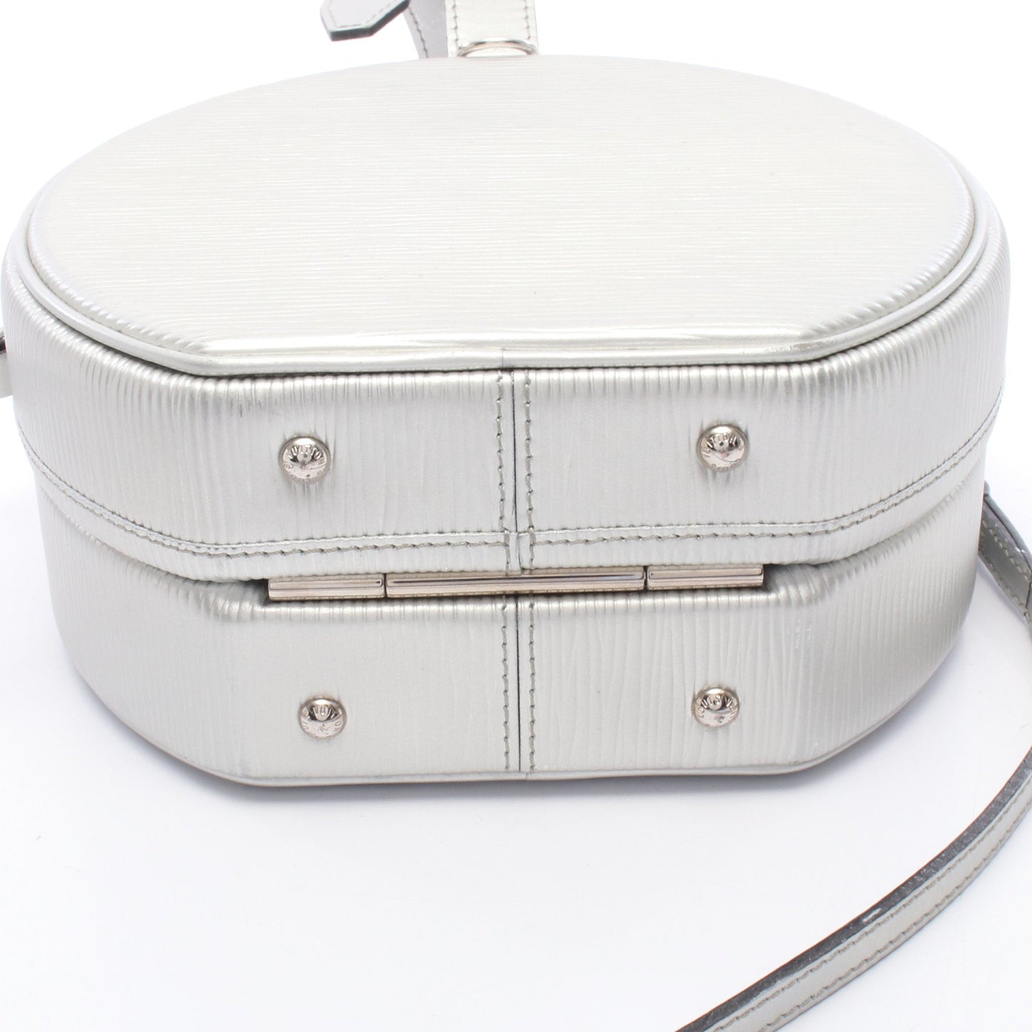 プティット ボワット シャポー エピ 2WAY ハンドバッグ レザー シルバー ルイヴィトン バッグ LOUIS VUITTON