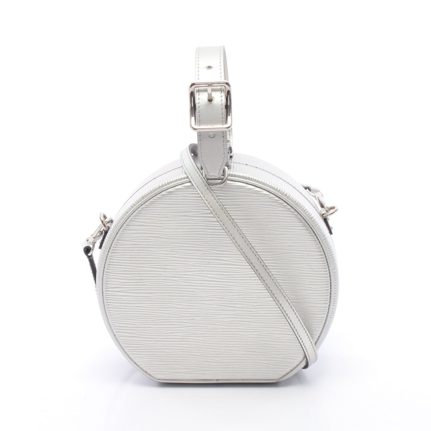 プティット ボワット シャポー エピ 2WAY ハンドバッグ レザー シルバー ルイヴィトン バッグ LOUIS VUITTON